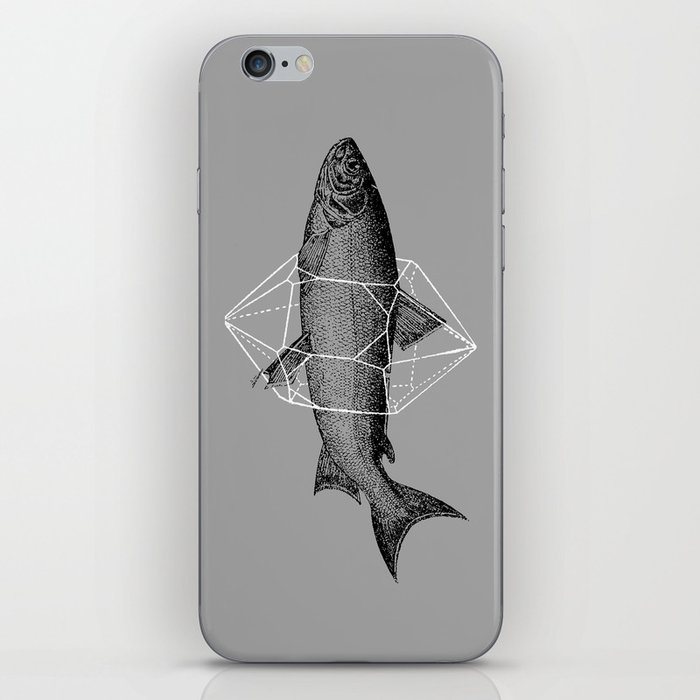 Fish In Geometrics iPhone Skin