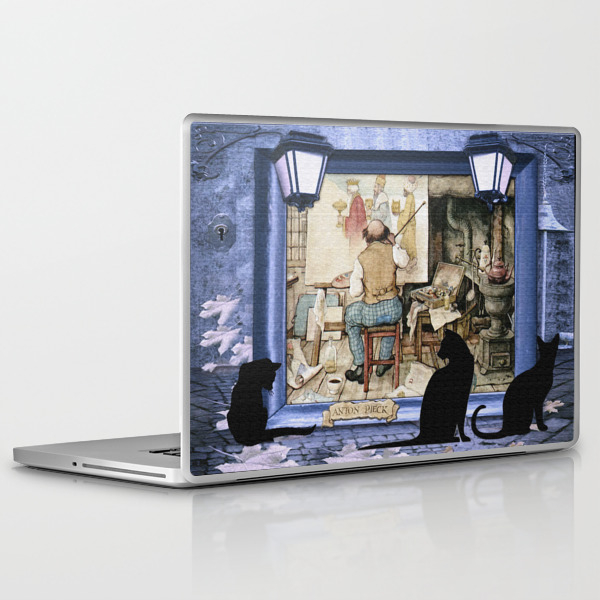 Anton Pieck S Studio Laptop Ipad Skin By Justkidding Society6 1842 listings of hd one piece wallpaper picture for desktop, tablet & mobile device. society6