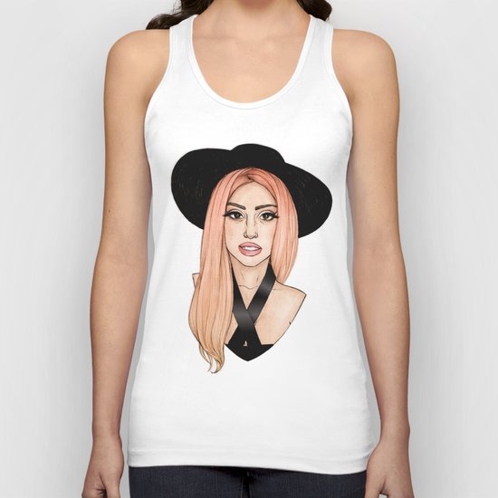 Peach Blonde Unisex Tank Top