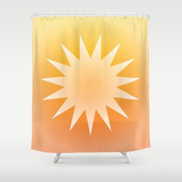 The Sun Shower Curtain