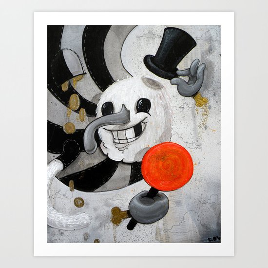 Steal Art Print