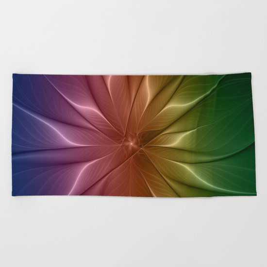 The Life of Colors Beach Towel