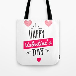 Happy Valentine's Day Tote Bag