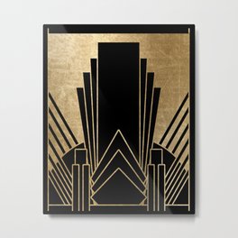 Art deco design Metal Print