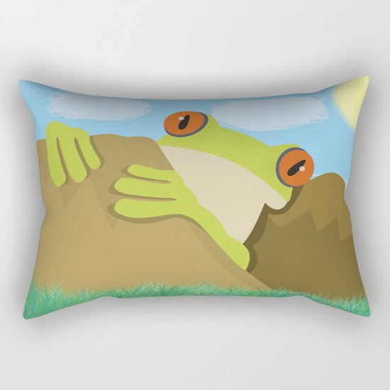 Frog Rectangular Pillow