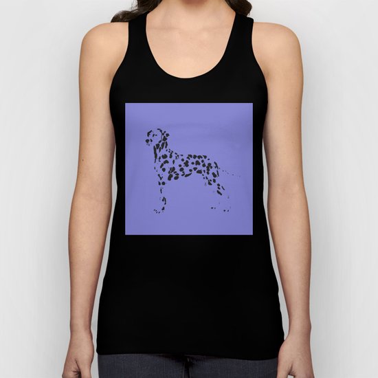 Dalmatian Spots Unisex Tank Top