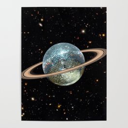 Saturn Disco II Poster