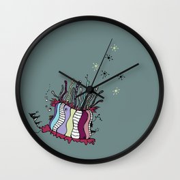 Anemone Wall Clock