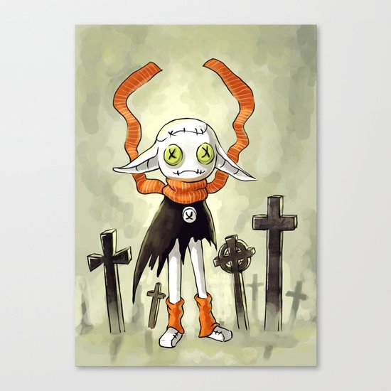 Rag Doll 2 Canvas Print
