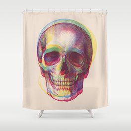 acid calavera Shower Curtain