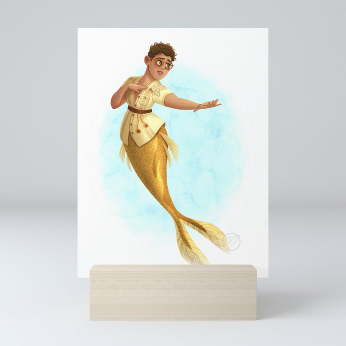 SOL - World Class Mermaids Mini Art Print