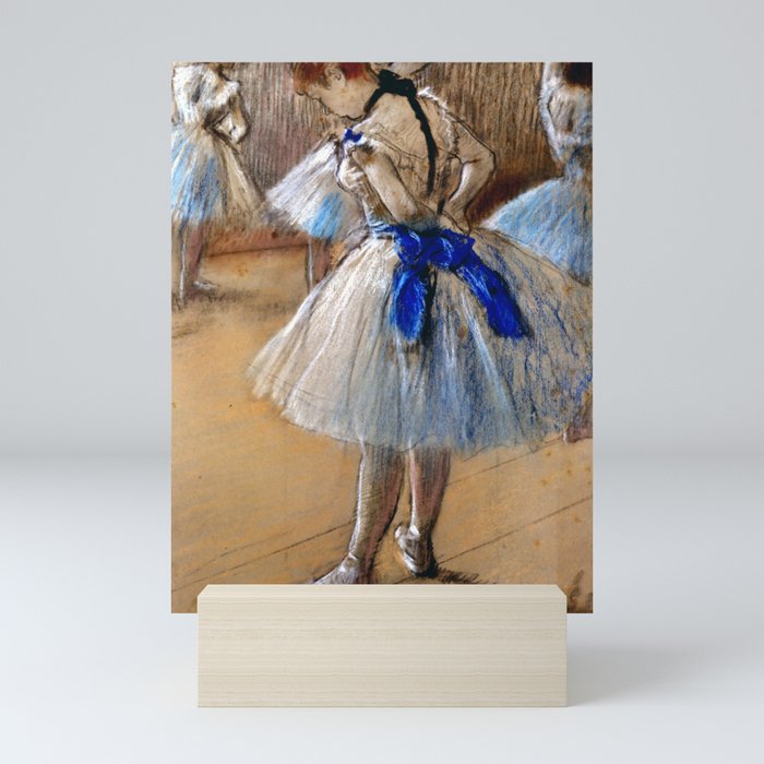 Edgar Degas "A study of a dancer" Mini Art Print