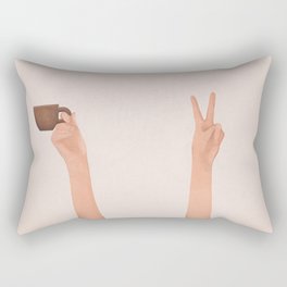 Good Peaceful Morning Rectangular Pillow