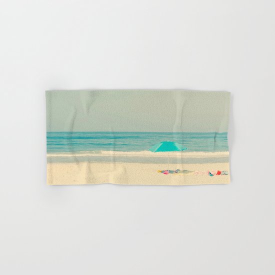 beach umbrella Hand & Bath Towel