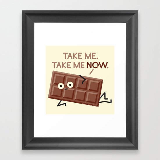 Sweet Talk Framed Art Print
