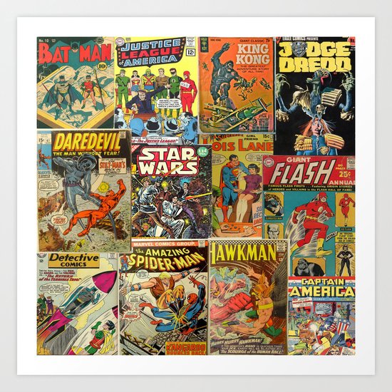 Comics Art Print