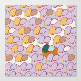 Chicken Tesselation Canvas Print