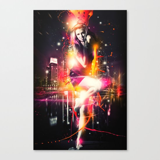 Citylights Canvas Print