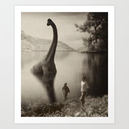 Lochness Art Print