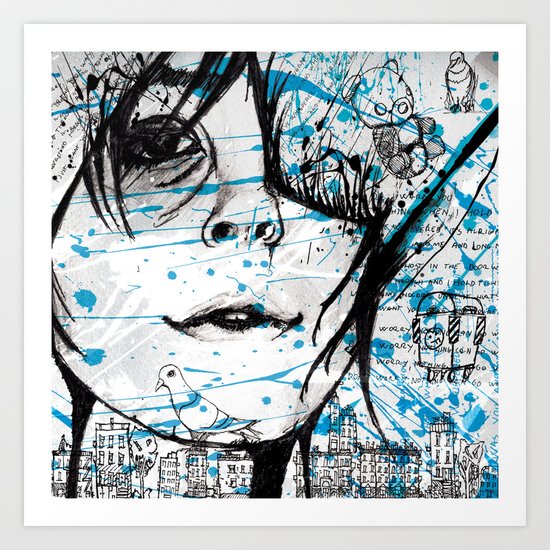 Passing By Art Print