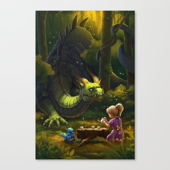 Tea Time Canvas Print