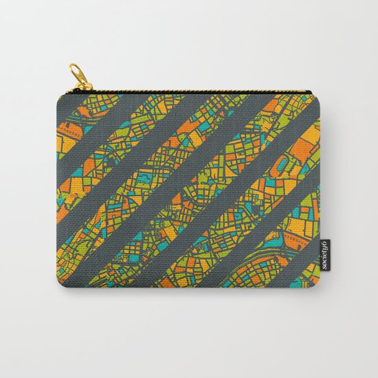 Arrows Map Carry-All Pouch