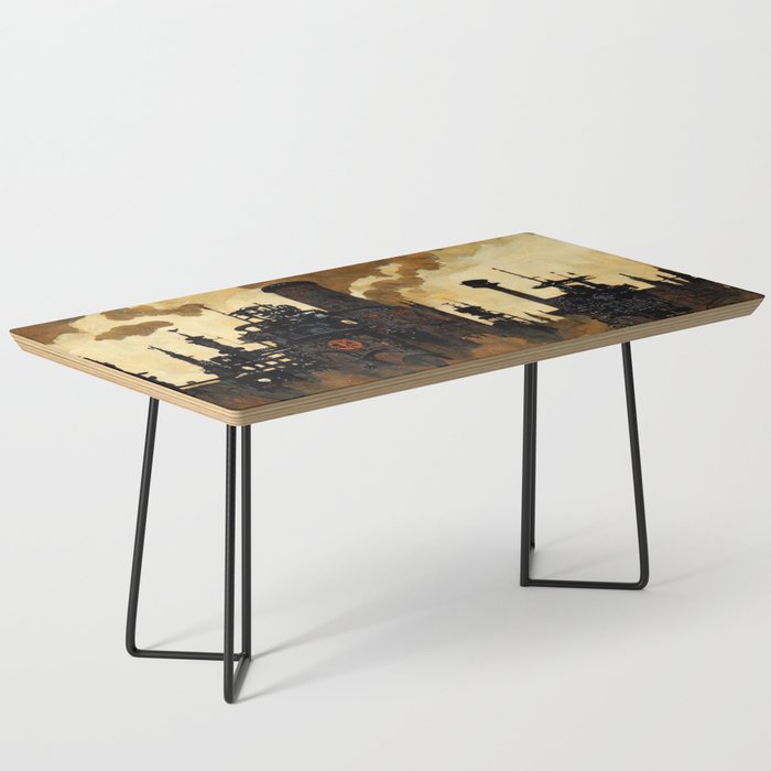 A world enveloped in pollution Coffee Table