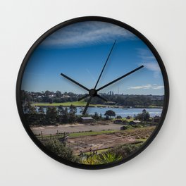 Cockatoo Island Landscape Wall Clock