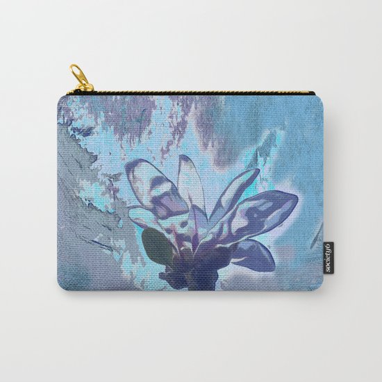 Blue flower fantasy Carry-All Pouch
