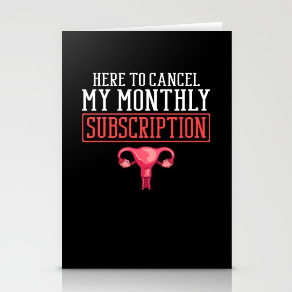 Hysterectomy Uterus Surgery Removal Survivor Stationery Cards