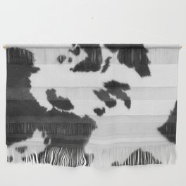 Hygge Cowhide Spots - Print with No Real Texture (farmhouse minimalism) Wall Hanging