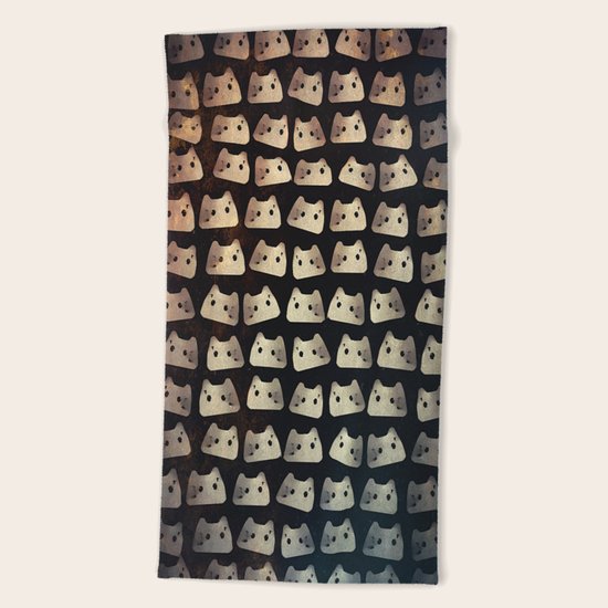 cats-140 Beach Towel