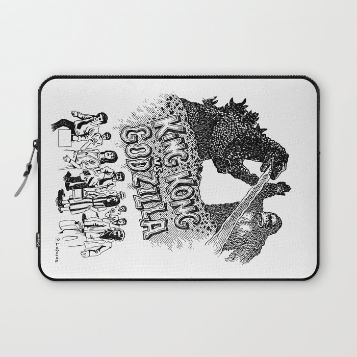 Godzilla .vs. King Kong Laptop Sleeve