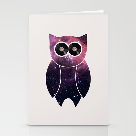 Owl Night Long Stationery Cards
