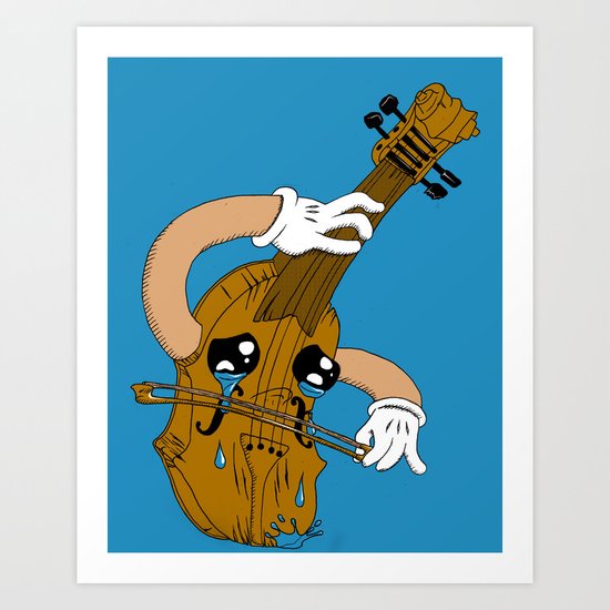 The Saddest Song Art Print