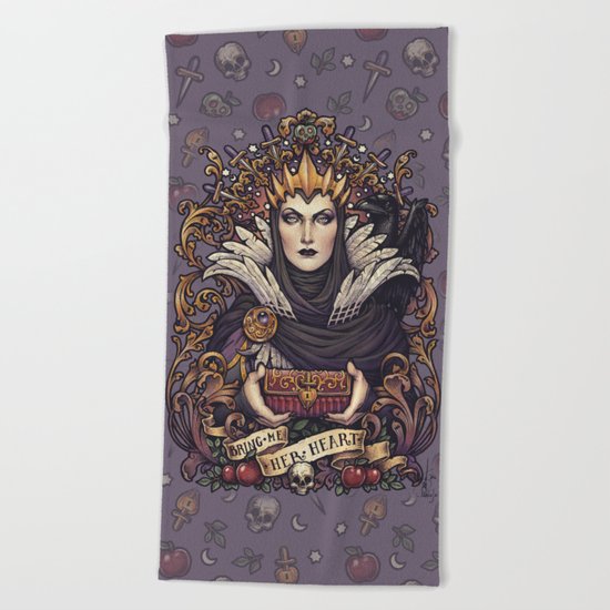 Bring me her heart Beach Towel