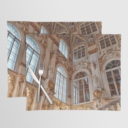 Palace of Versailles, France, Elegant Palace Stairway  Placemat
