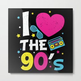 1990’s 90s Heart the Nineties Metal Print | T Shirt, 80 S, Shirts, Awesome, Graphicdesign, T Shirts, Love, Vintage, Tee, 90S 