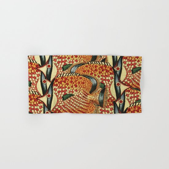 Crowd Fish Hand & Bath Towel