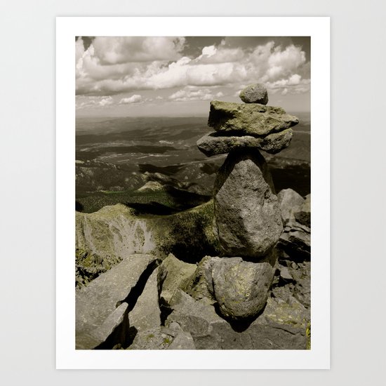 Pikes Peak Art Print