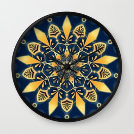 Magic Mandala 01 Wall Clock