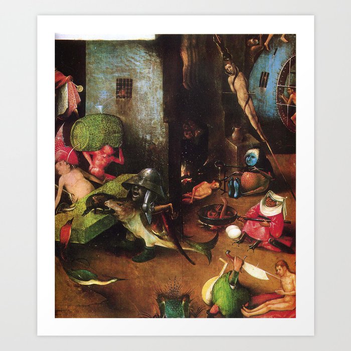 The Last Judgement - Hieronymus Bosch Art Print