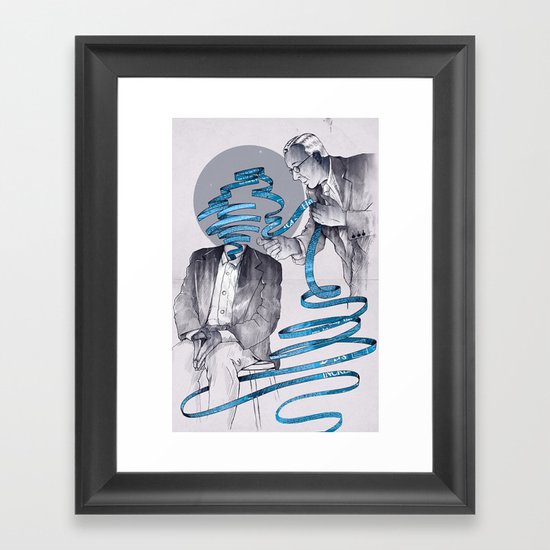 Mind Reader Framed Art Print