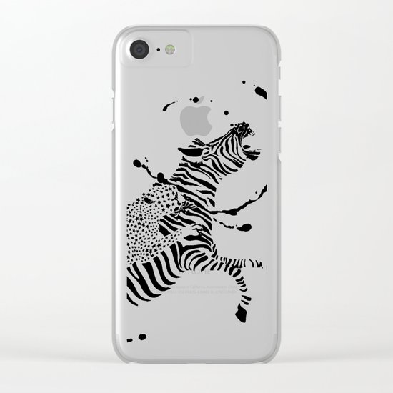 Stars & Stripes Clear iPhone Case