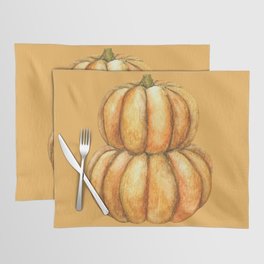 Pumpkins Watercolor Placemat