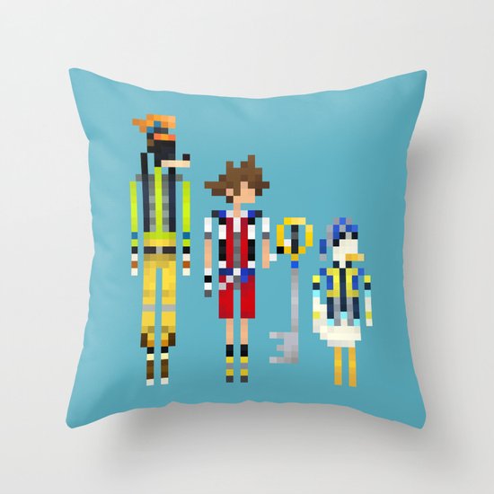 Heart Heroes Throw Pillow