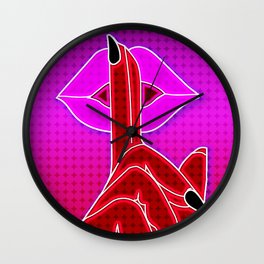Nail Art Wall Clocks For Any Decor Style Society6