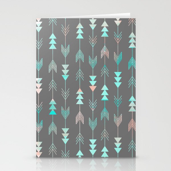 Aztec Arrows Stationery Cards