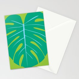 Monstera Leaf Stationery Cards