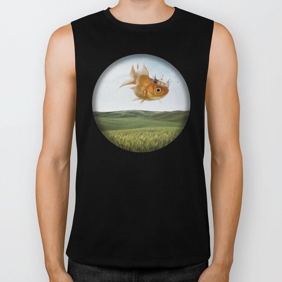 king fish Biker Tank